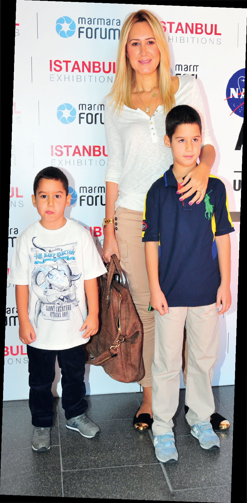 Nasa sergisinde uzay heyecanı yaşadılar