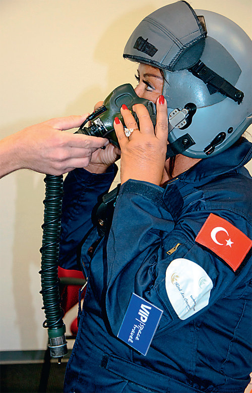 Uzaya çıkacak ilk Türk Ahu Aysal'ın kamp görüntüleri