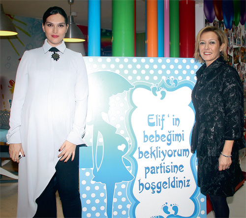 Elif Gönlüm’e dostlarından baby shower partisi