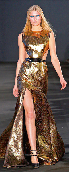 Altın rengiyle ışıldayın