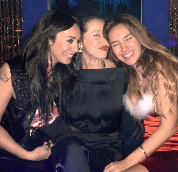 Sosyete yeni yılı böyle karşıladı