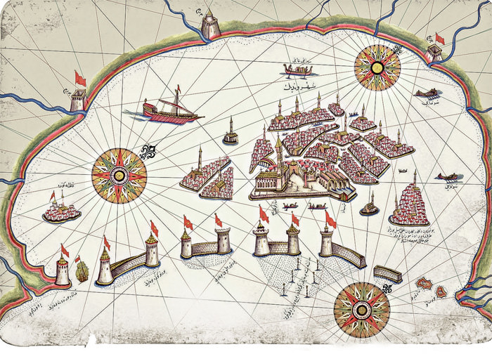 Piri Reis'in dünya haritası 500. yılında sergiye çıktı