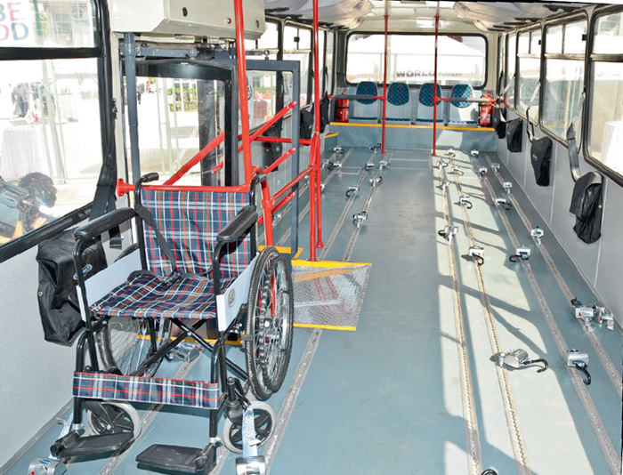 BEDENSEL ENGELLİLERE ÖZEL OTOBÜS