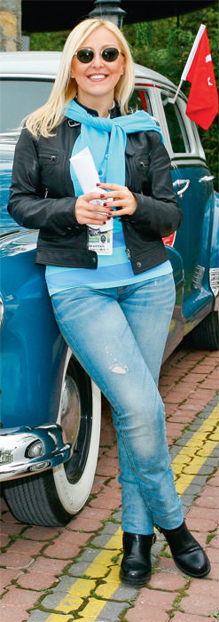 Klasik otomobiller yarıştı