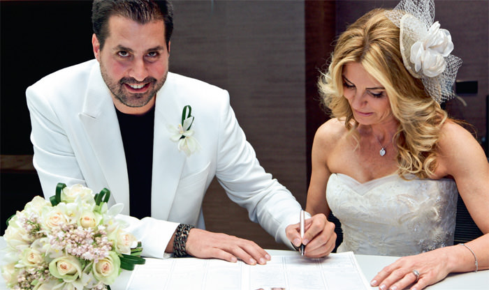 New York'ta sürpriz nikah