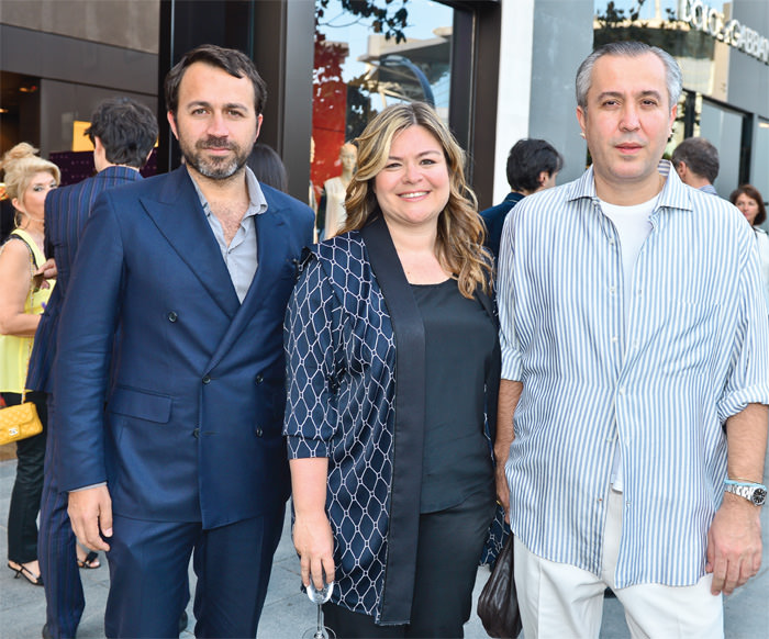 Etro’nun sahibi ve tasarımcıları İstanbul’a geldi