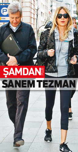 Sosyete caddelerde boy gösterdi!