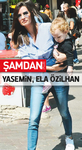 Sosyete caddelerde boy gösterdi!