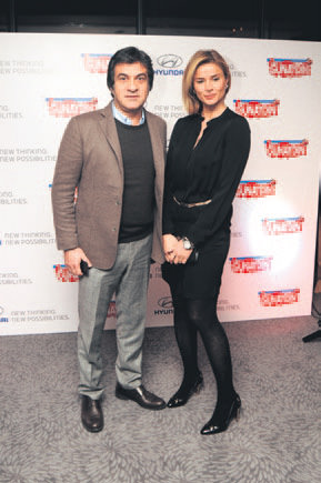 'Günaydın'ın yeni yıl partisine ünlü akını