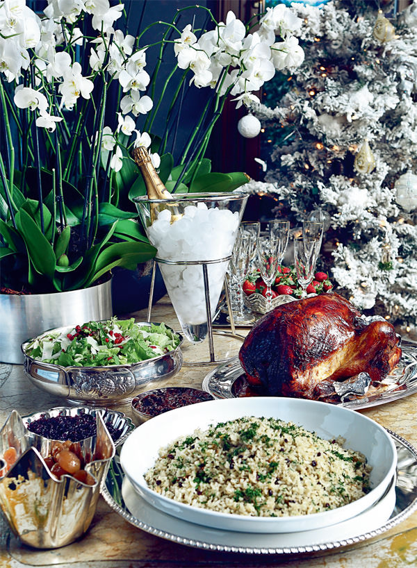 Şirin Yalçın'ın yılbaşı sofrası