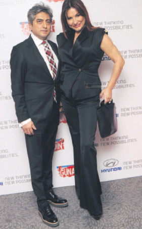 'Günaydın'ın yeni yıl partisine ünlü akını