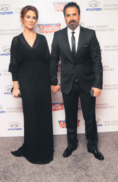 'Günaydın'ın yeni yıl partisine ünlü akını