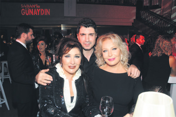 'Günaydın'ın yeni yıl partisine ünlü akını