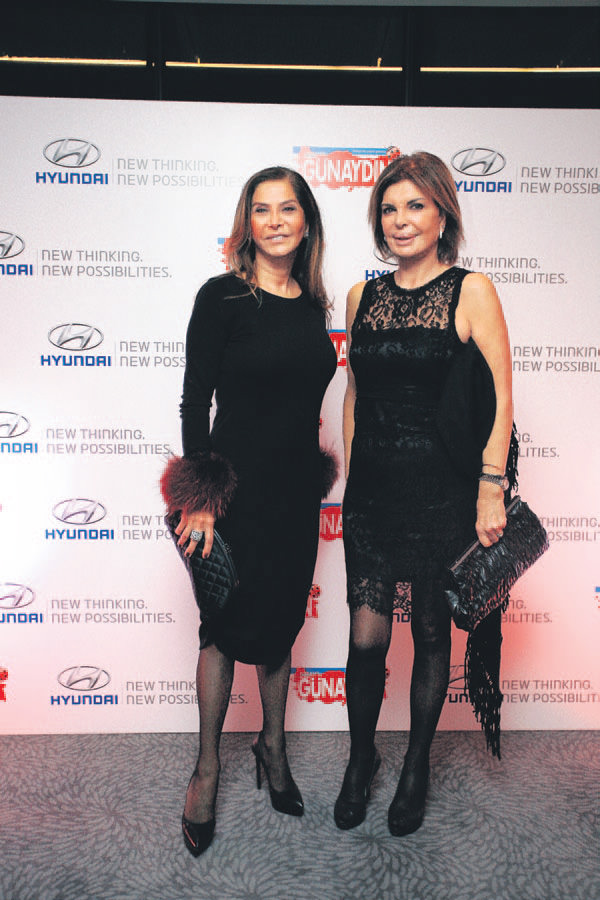 'Günaydın'ın yeni yıl partisine ünlü akını