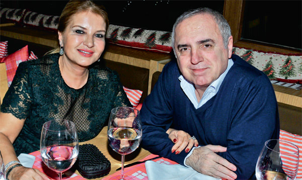 Yeni yıla Uludağ'da "Merhaba" dediler