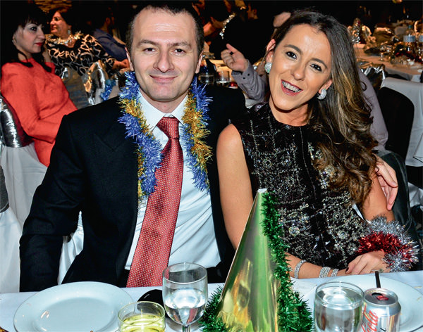 Yeni yıla Uludağ'da "Merhaba" dediler