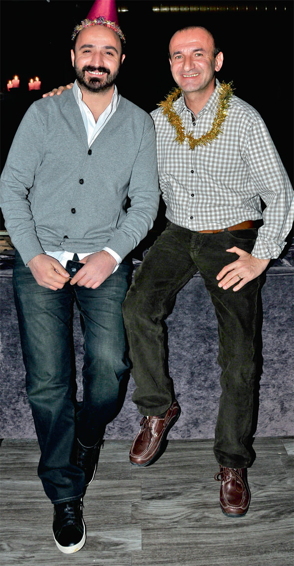 Yeni yıla Uludağ'da "Merhaba" dediler