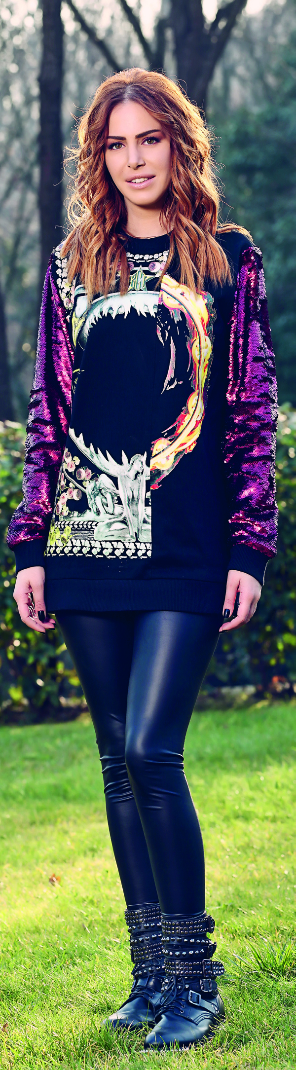 Selin İmer'den Şamdan Plus'a özel pozlar