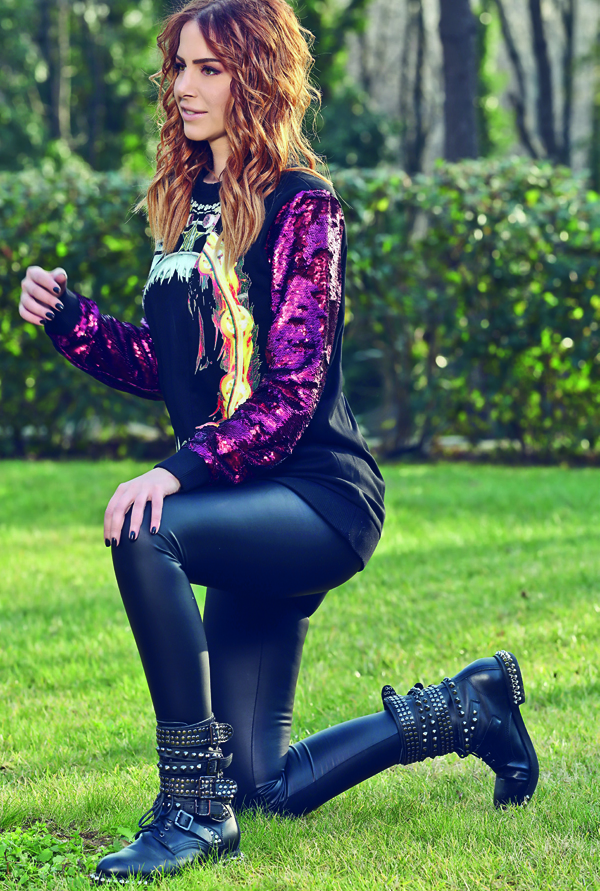 Selin İmer'den Şamdan Plus'a özel pozlar