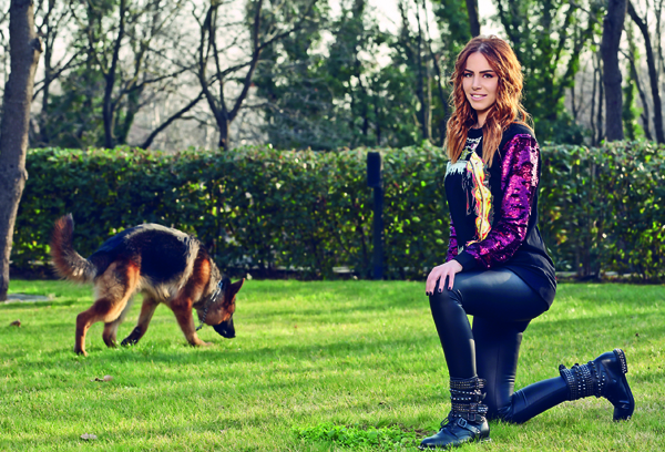 Selin İmer'den Şamdan Plus'a özel pozlar