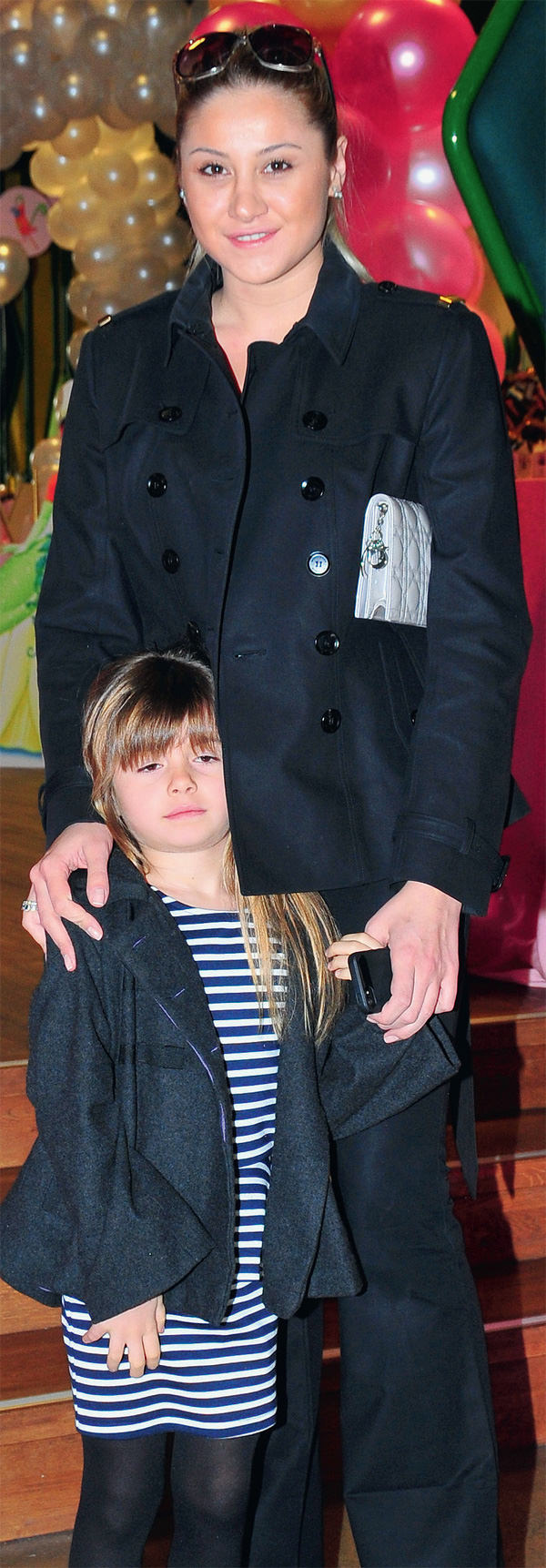 Kızları Masal'ın 2.yaşını kutladılar