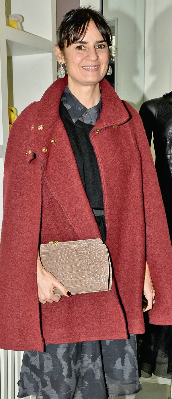 Deri markası için koleksiyon hazırladı