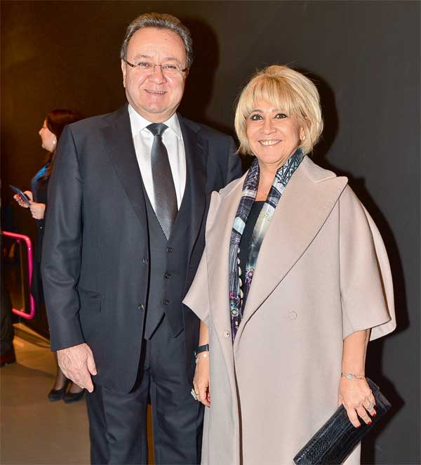 Sanatçılar ve elitler galada bir araya geldi