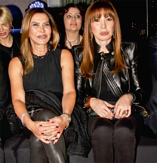 Moda tutkunu elitler defilede bir araya geldi