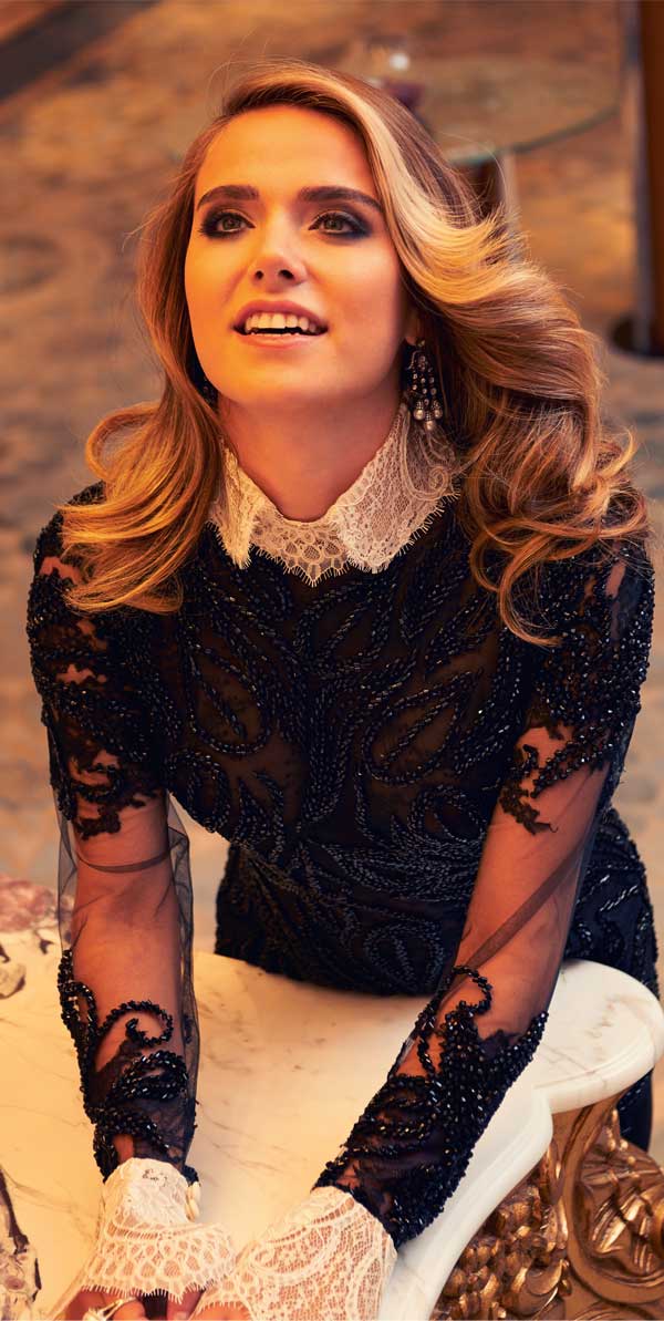 Ceyda Ateş'ten Şamdan Plus'a özel pozlar