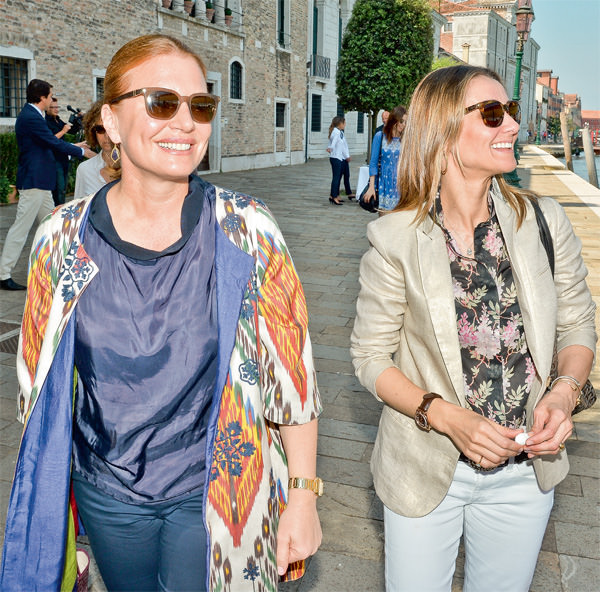 Yeni kitabını Venedik'te tanıttı