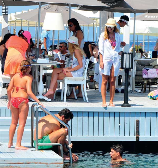 Bayram tatilinde rotaları Bodrum'du