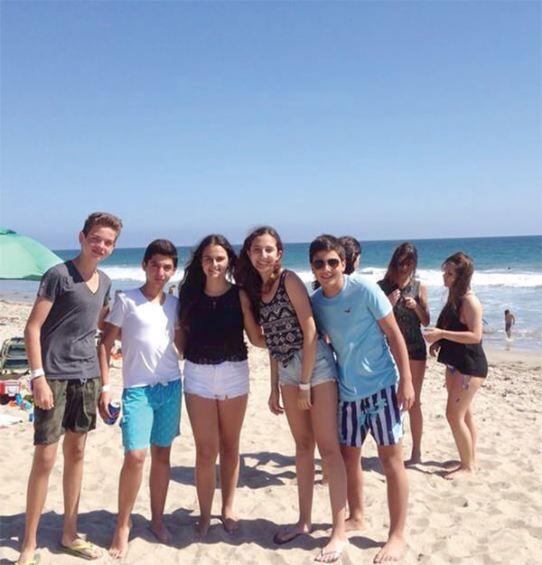 Reçber ailesinin Kaliforniya seyahati