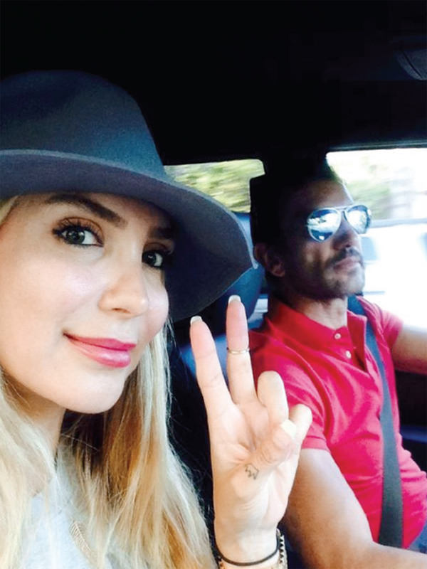 Reçber ailesinin Kaliforniya seyahati