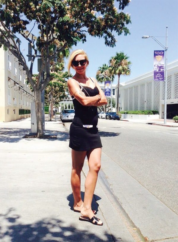 Reçber ailesinin Kaliforniya seyahati