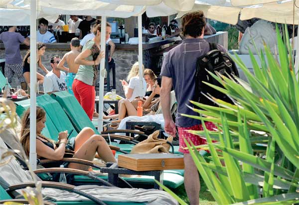 Ailece tatil yaptılar