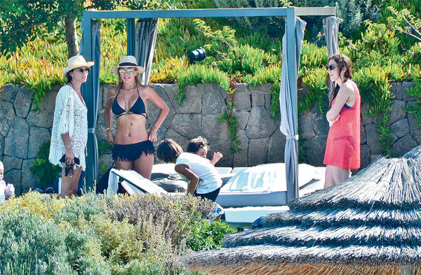 Reçber ailesi Bodrum'da
