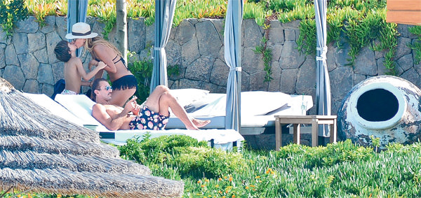 Reçber ailesi Bodrum'da