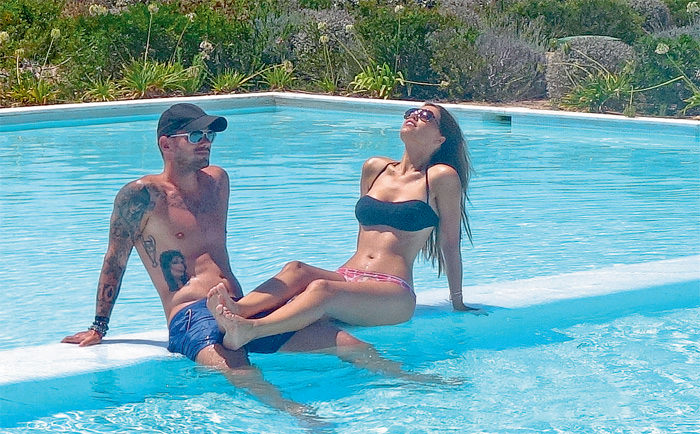 Wesley Sneijder Yolanthe Cabau fotoğrafları