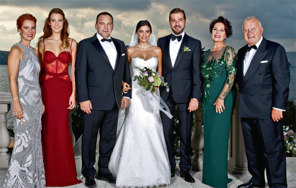 Neslişah Alkoçlar Engin Altan Düzyatan düğün töreni