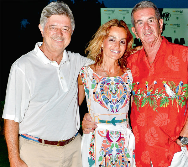 Ünlü golfçüler Bodrum'da buluştu