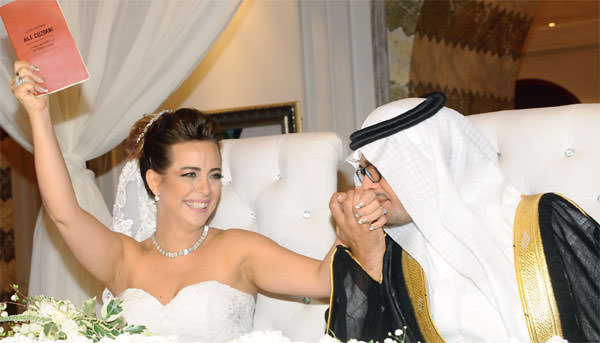 Bahar Süzer ve Majed bin Abdulmalik Almarshad evlendi