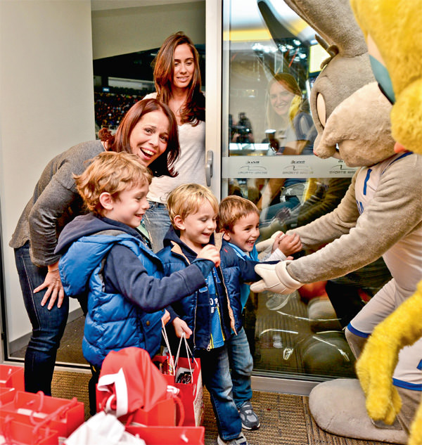 Çocukların NBA hayali gerçekleşti