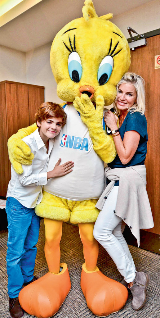 Çocukların NBA hayali gerçekleşti