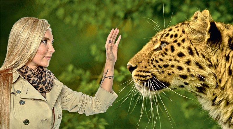 Duyarlı proje için fotoğraf çektirdiler