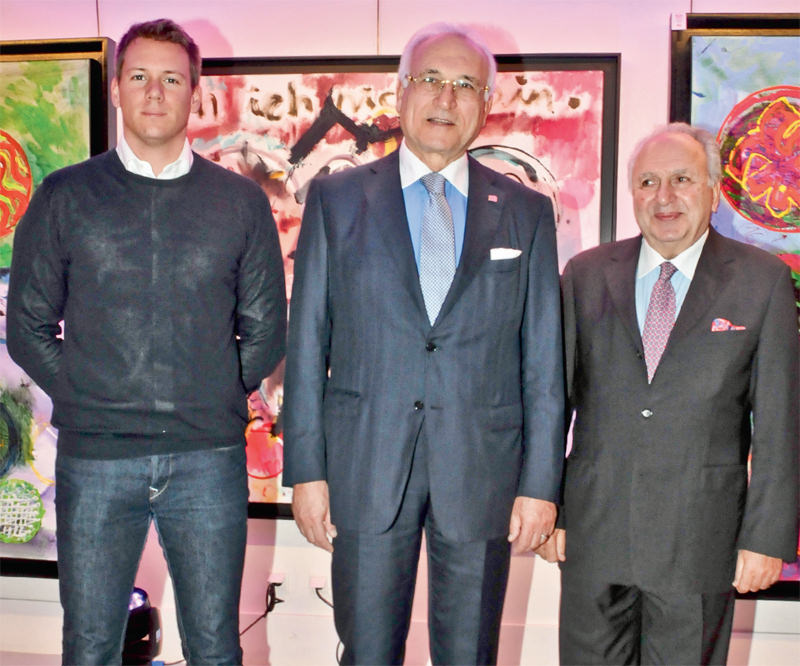 Son eseri sergileniyor