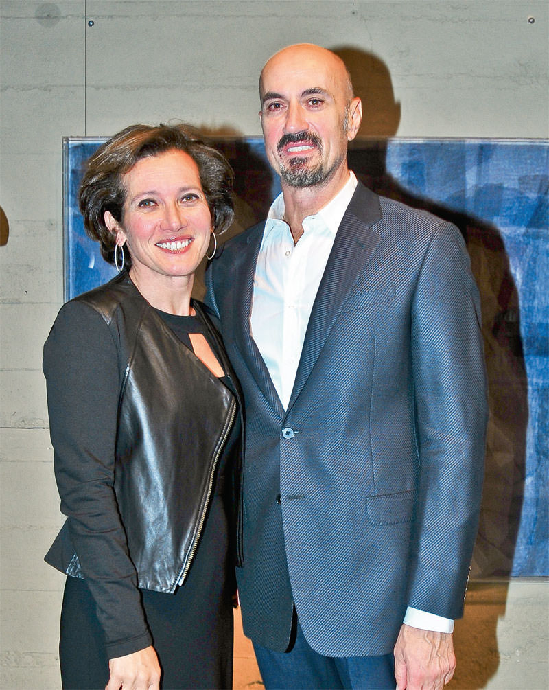 Kurttepeli çiftinden sanatsal parti