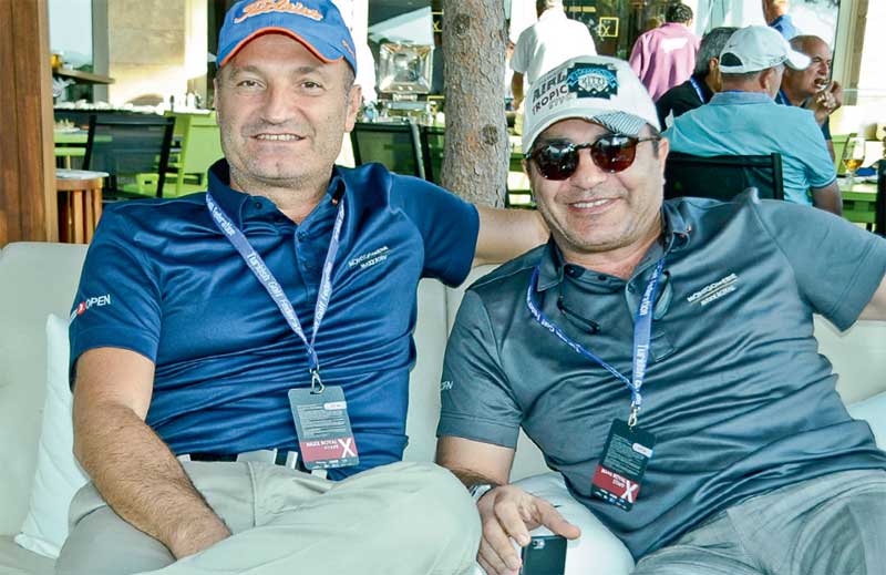 Profesyonellerle yarıştılar