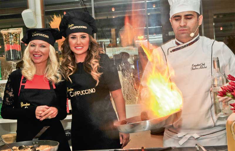 Risotto partisi yaptılar