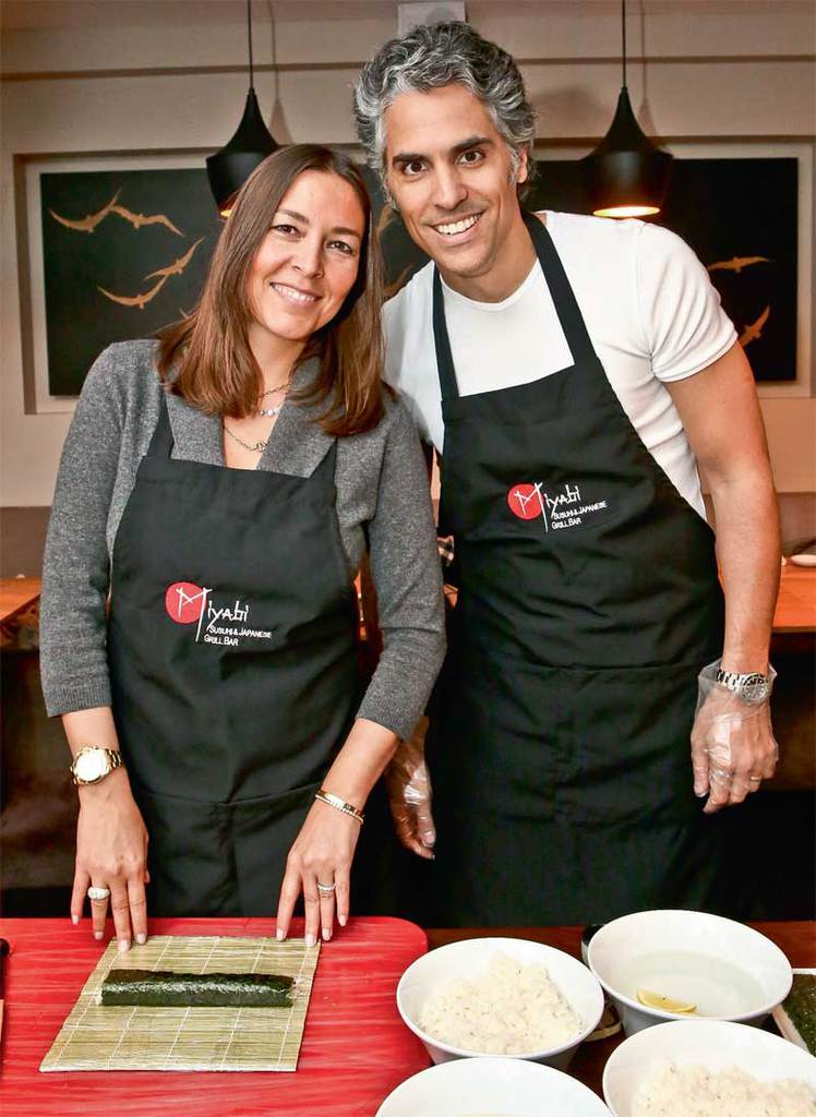 Ünlü isimler sushi yaptı