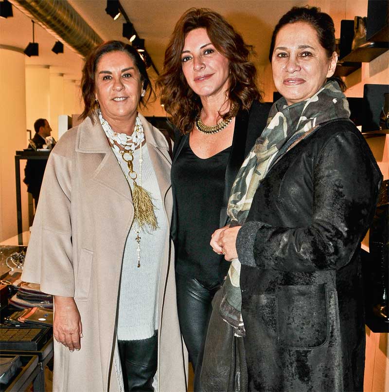 Yeni yıl davetinde buluştular